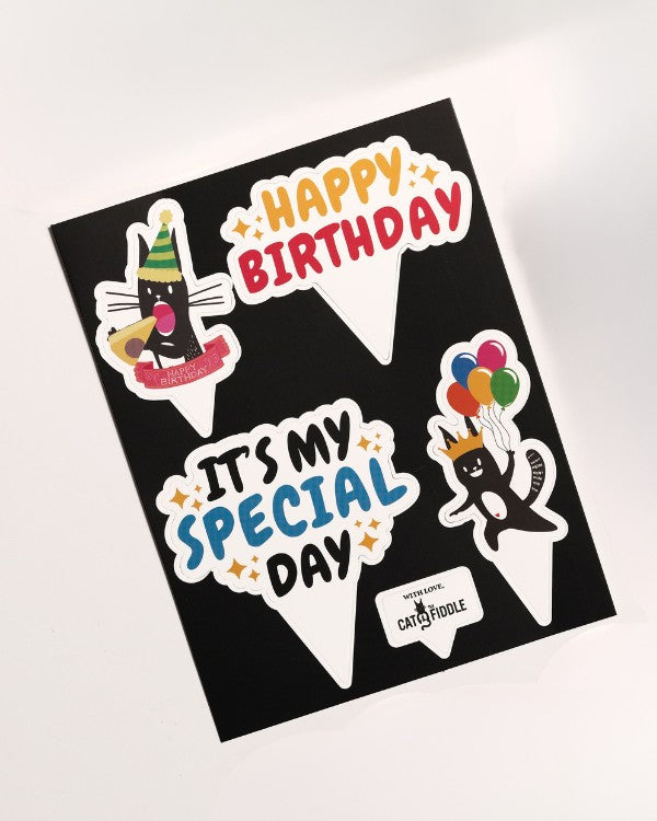C&F Birthday Topper