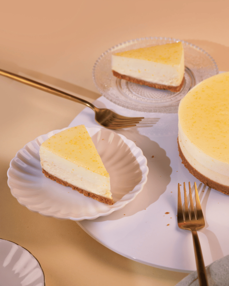 Tangy Yuzu Cheesecake