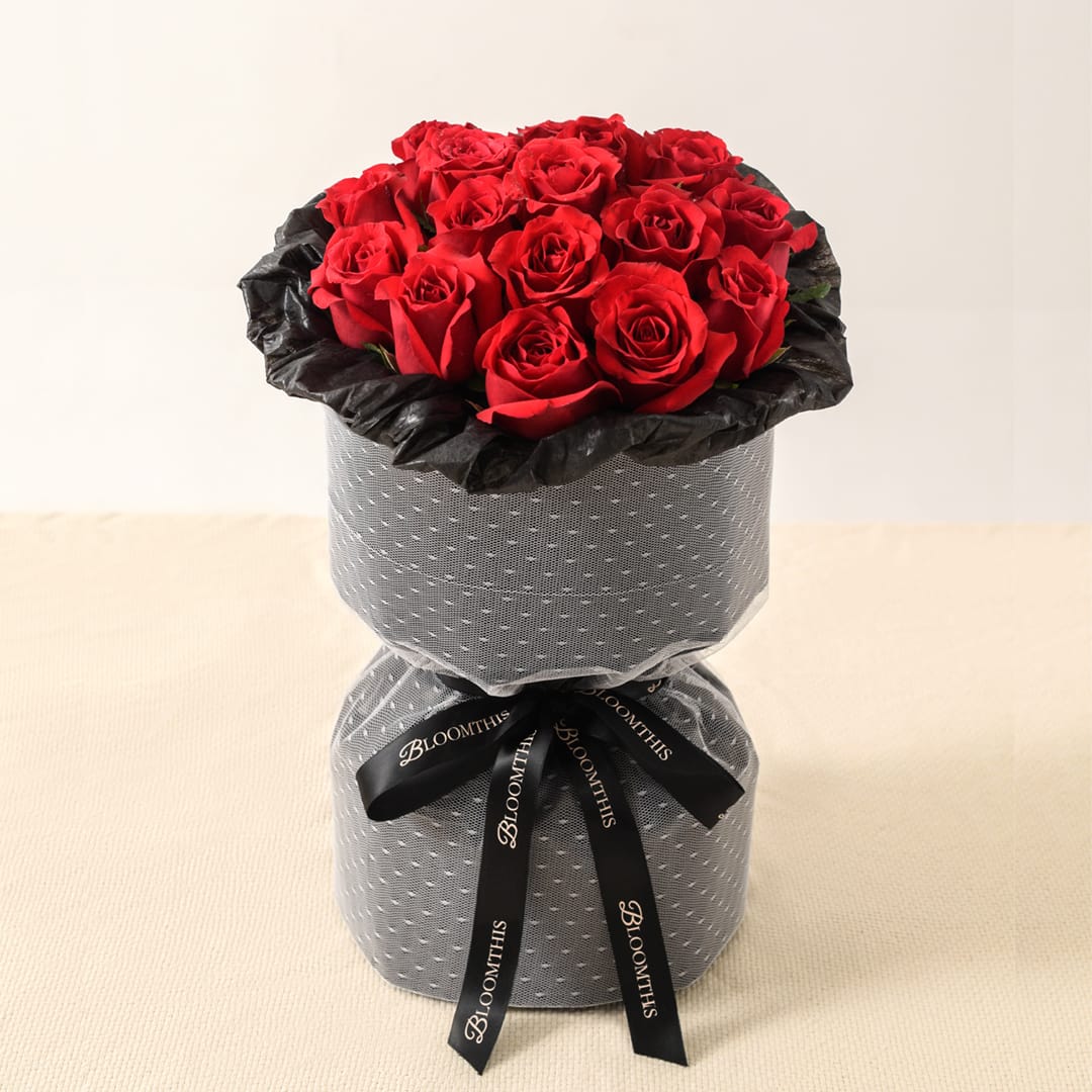 Rachel Red Rose Bouquet