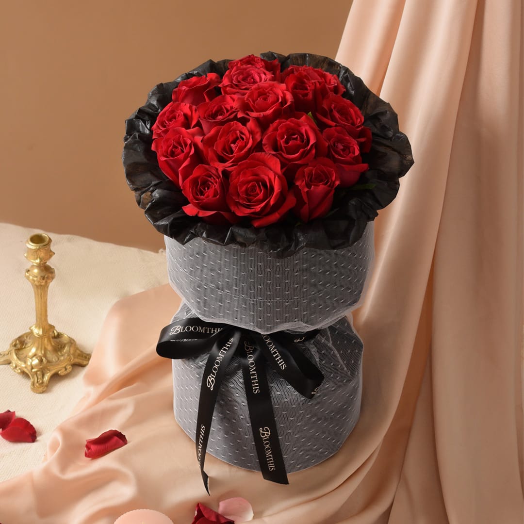 Rachel Red Rose Bouquet