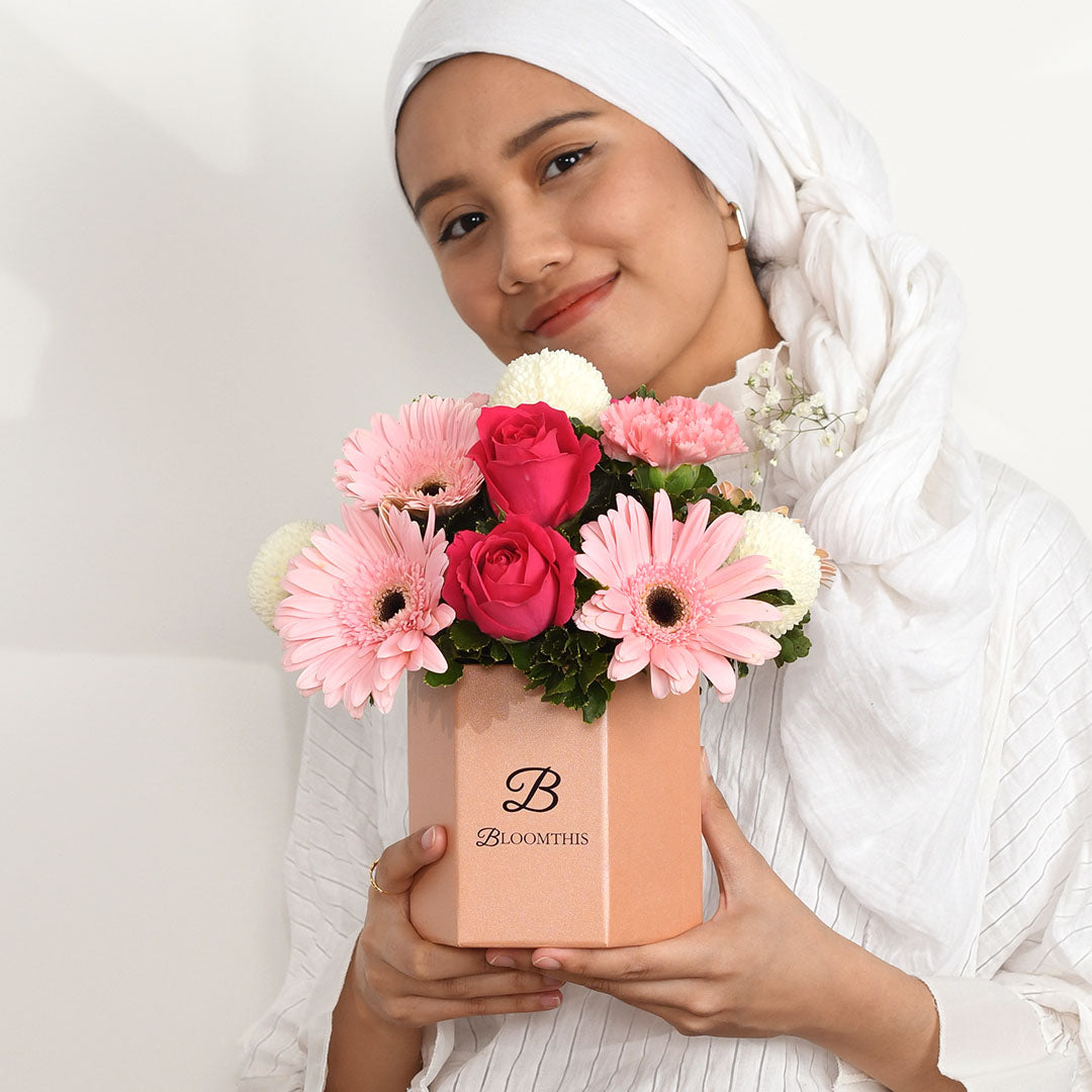 Marilyn Gerbera & Rose